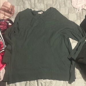 Ava & Viv Green Sweater